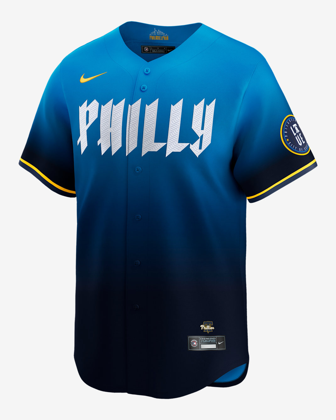 Bryce Harper Philadelphia Phillies City Connect Men's Nike Dri-FIT ADV MLB Limited Jersey - Neptune Blue