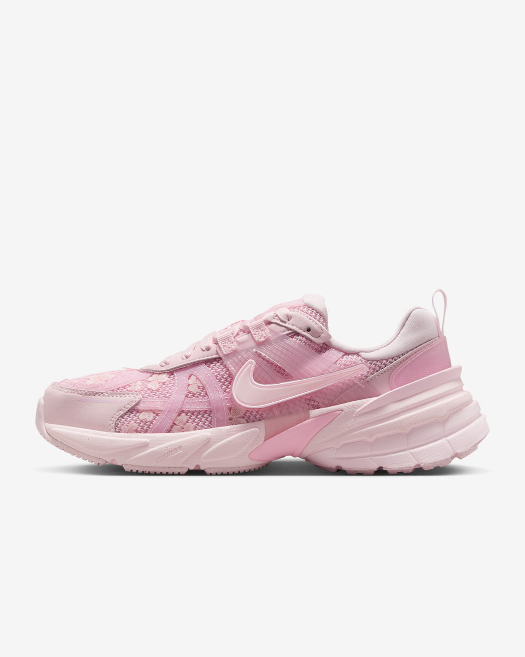 Tenis para mujer Nike V2K Run - Espuma rosa/Rosa ártico
