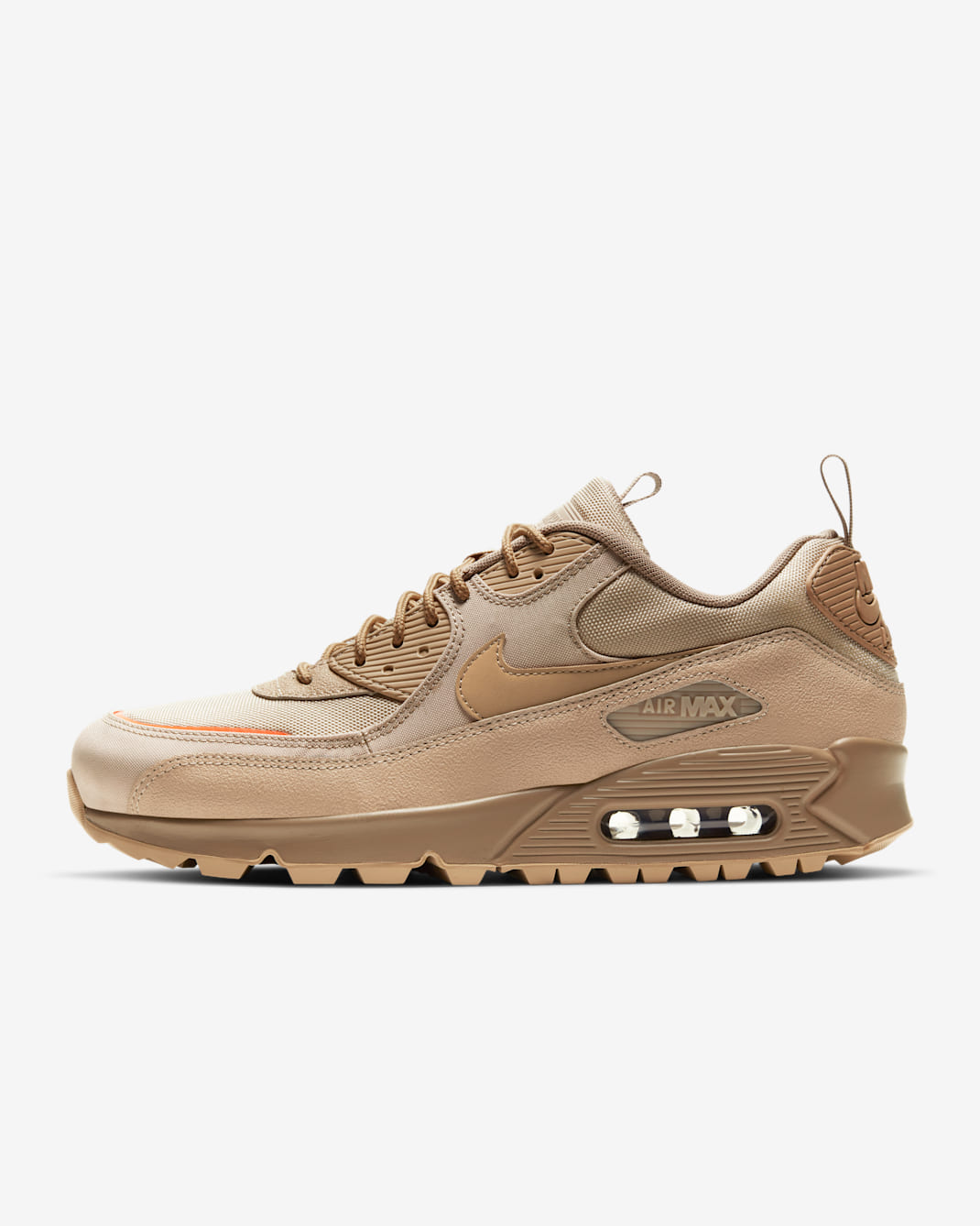 Nike Air Max 90 Surplus Men's Shoe - Desert/Safety Orange/Desert Camo