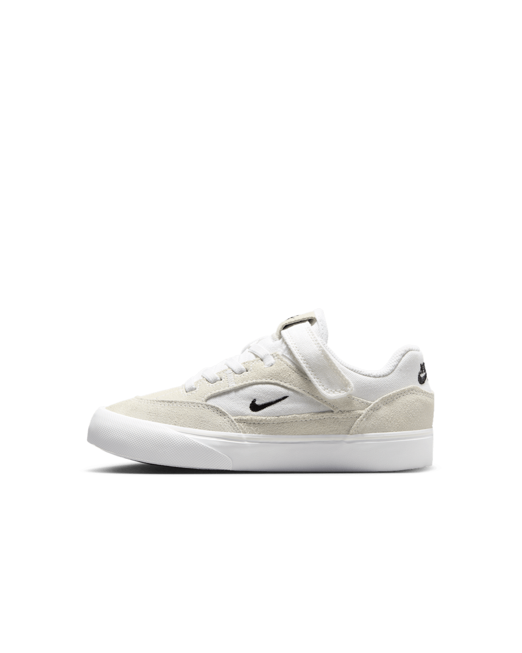 Tenis de skateboarding para niños de preescolar Nike SB Malor - Blanco/Blanco cumbre/Marrón claro goma/Negro