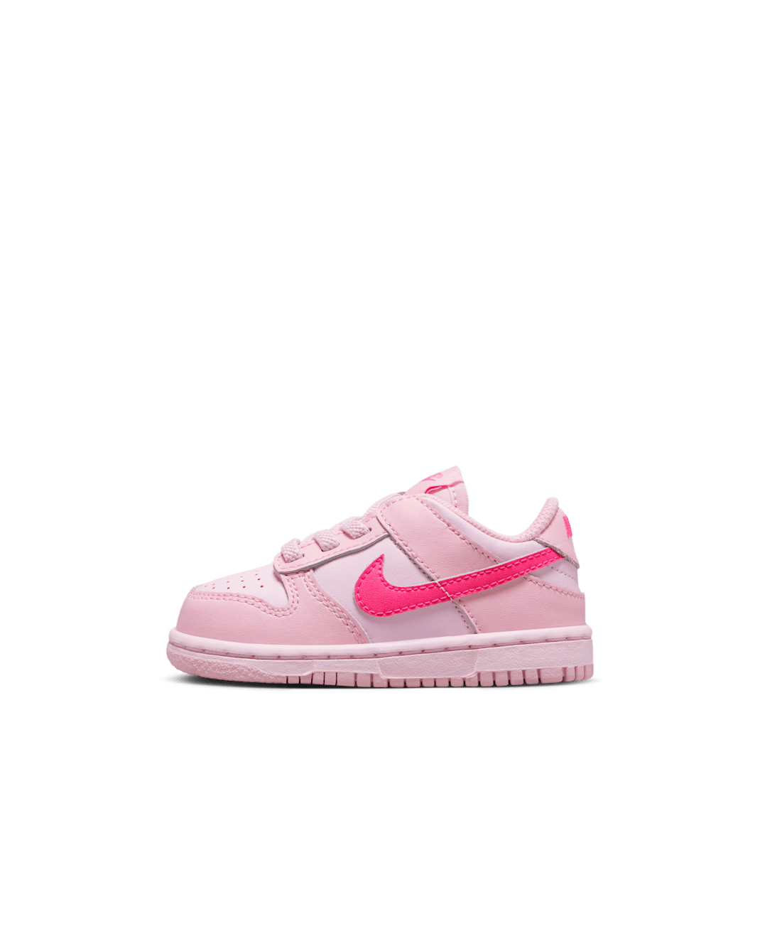 Calzado para bebé e infantil Nike Dunk Low - Rosa suave medio/Hiperrosa/Espuma rosa