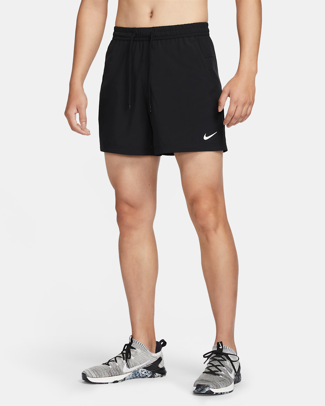 Nike Form Men's Dri-FIT 13cm (approx.) Unlined Versatile Shorts - Black/White