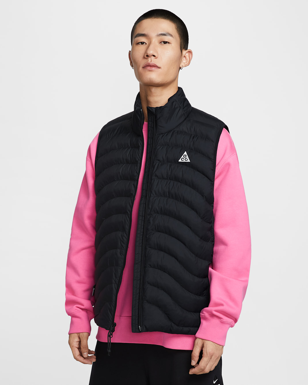 Nike ACG "Lava Flow" Men's Therma-FIT ADV Vest - Black/Black/Black/Summit White