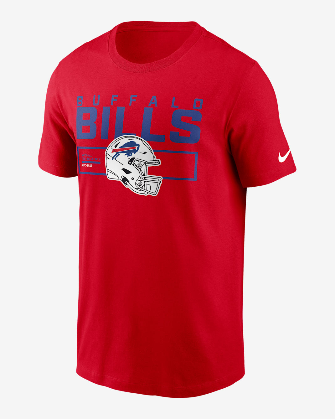 Buffalo Bills Helmet Essential Men's Nike NFL T-Shirt - Red