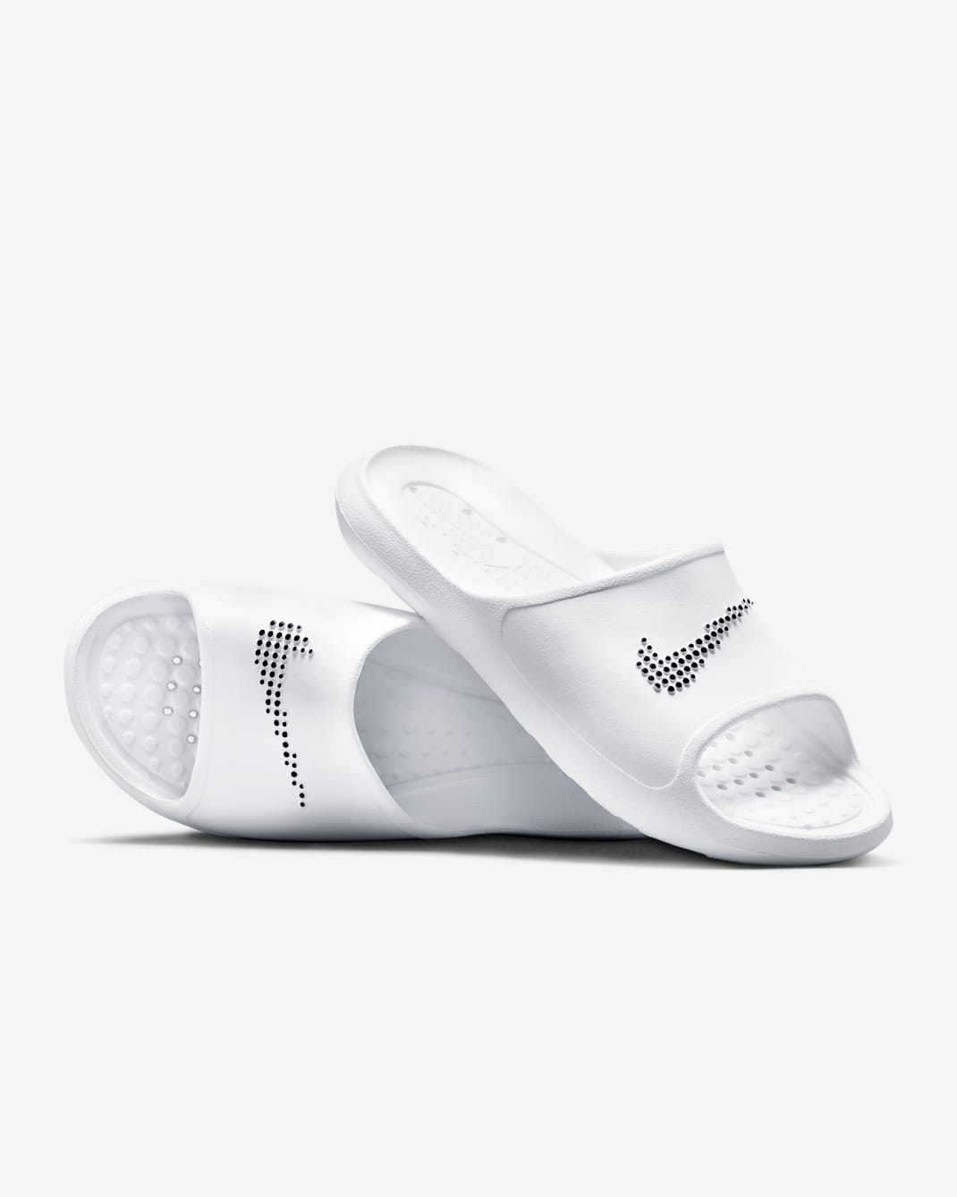 Nike Victori One Men's Shower Slide - White/White/Black