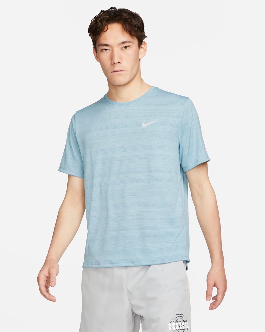 Nike Dri-FIT Miler Men's Running Top - Worn Blue
