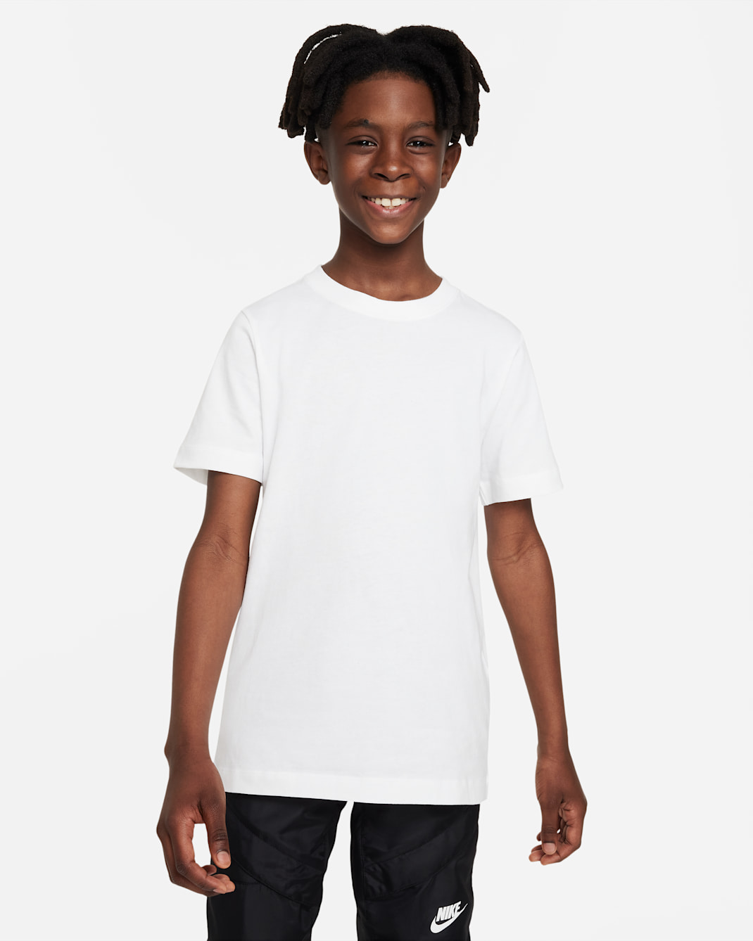 ナイキ ジュニア ショートスリーブ Tシャツ - ホワイト