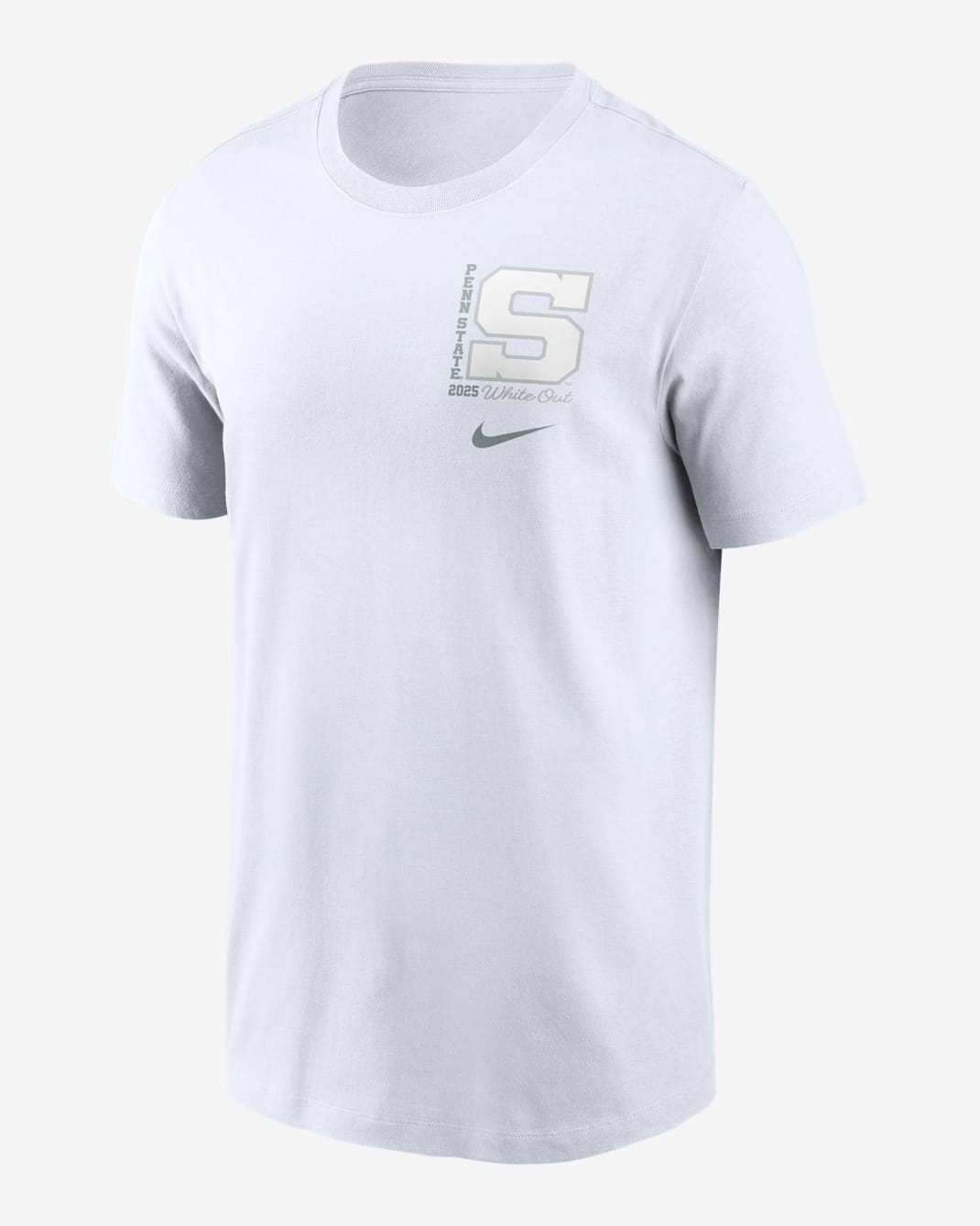 Penn State 2025 White Out Men's Nike College T-Shirt - White