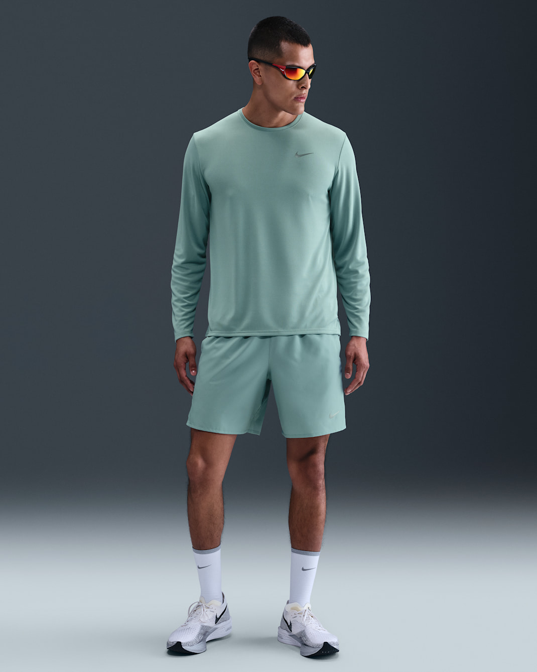 Shorts da running Dri-FIT con slip foderati 18 cm Nike Challenger – Uomo - Cannon/Cannon/Nero