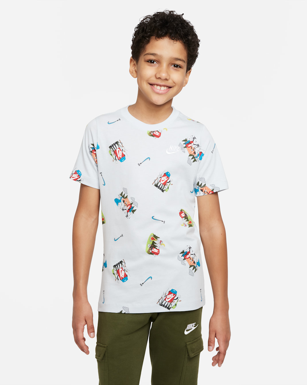 Nike Sportswear 大童 T 恤 - Aura