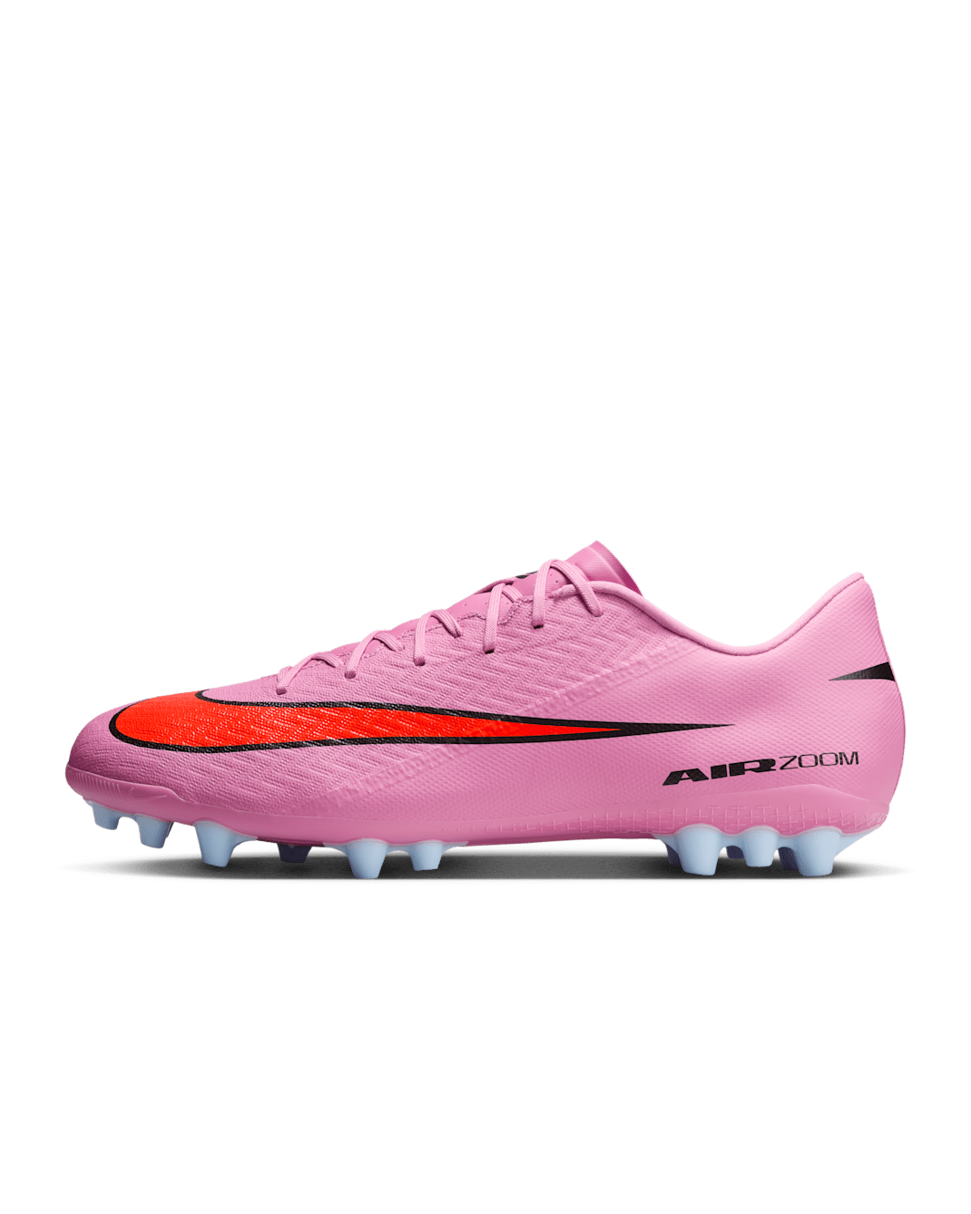 Chaussure de foot à crampons basse pour terrain synthétique Nike Mercurial Vapor 16 Academy - Magic Flamingo/Total Crimson/Noir