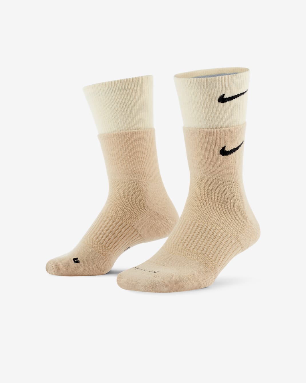 Nike x MMW Socks - Desert Ore/Flat Opal/Black