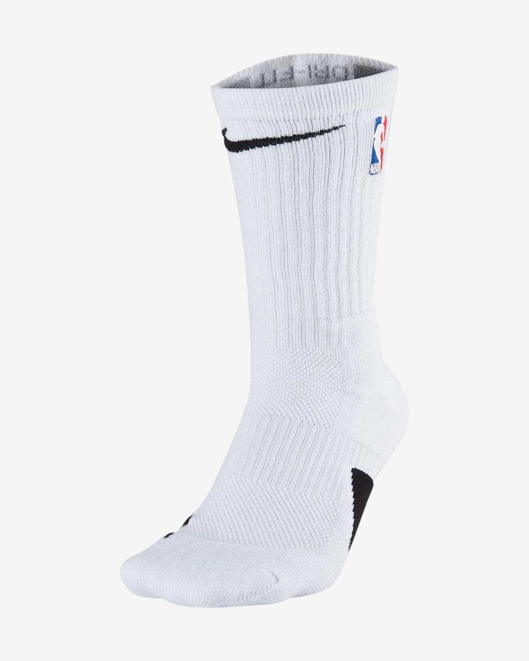 Nike Elite NBA Crew Socks - White/Black