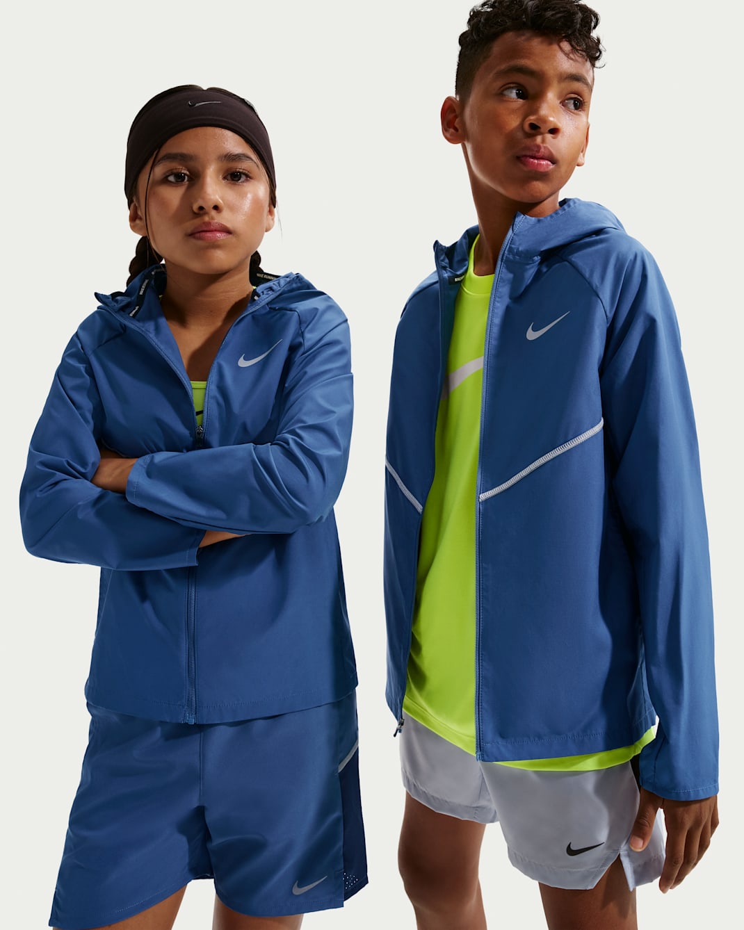 Veste de training Nike Miler déperlante anti-UV pour enfant - Mystic Navy
