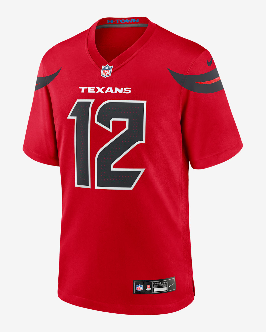 Jersey de fútbol americano Nike de la NFL Game para hombre Nico Collins Houston Texans - Rojo