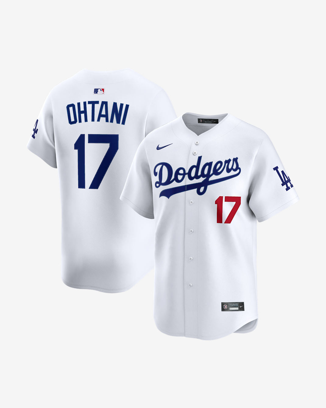 Shohei Ohtani Los Angeles Dodgers Men's Nike MLB Limited Jersey - White