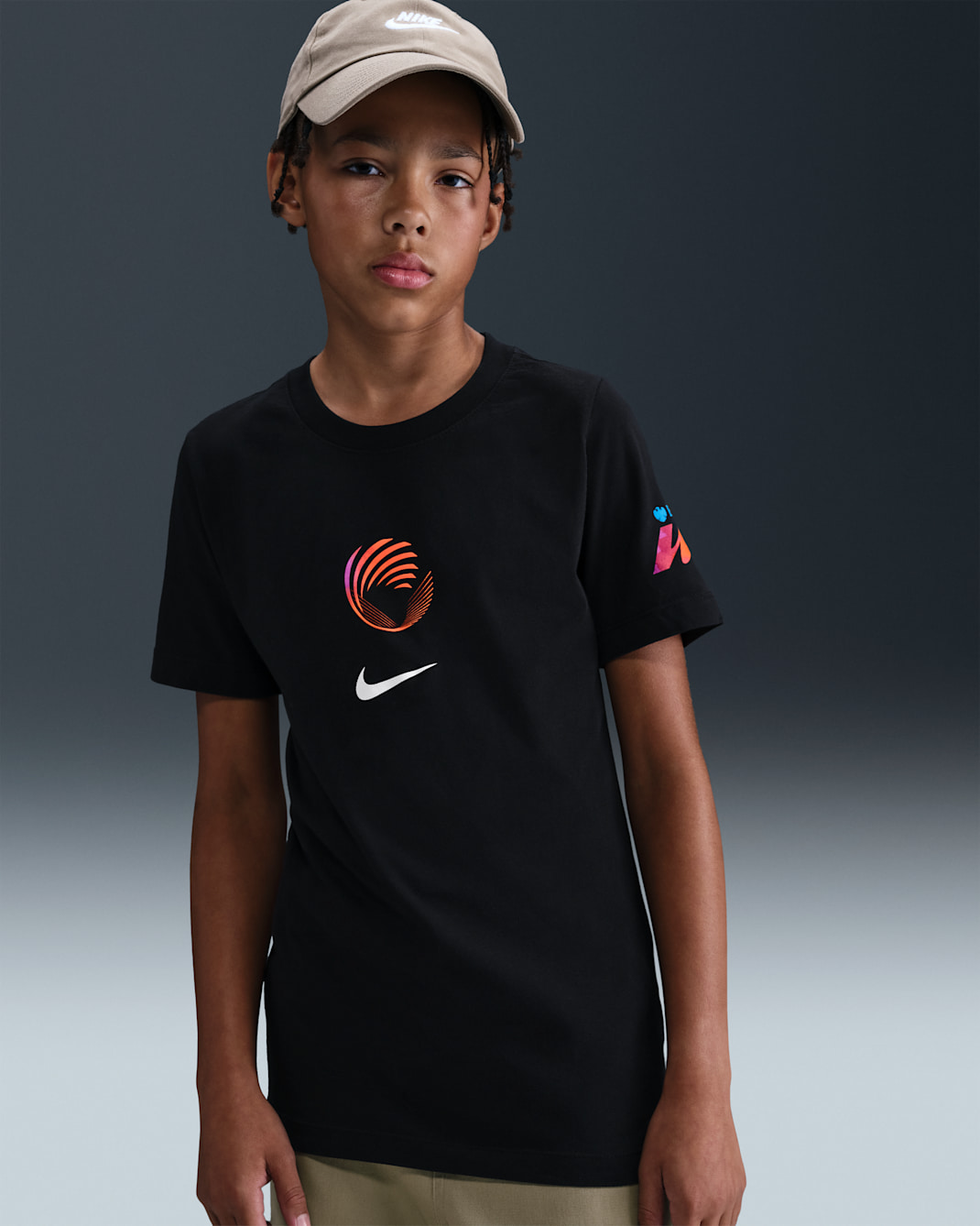 WSL Older Kids' Nike Football T-Shirt - Black