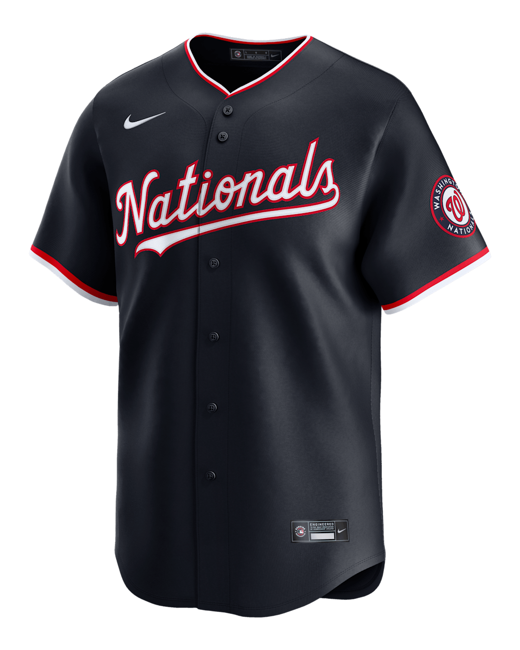 James Wood Washington Nationals Men's Nike Dri-FIT ADV MLB Limited Jersey - Navy