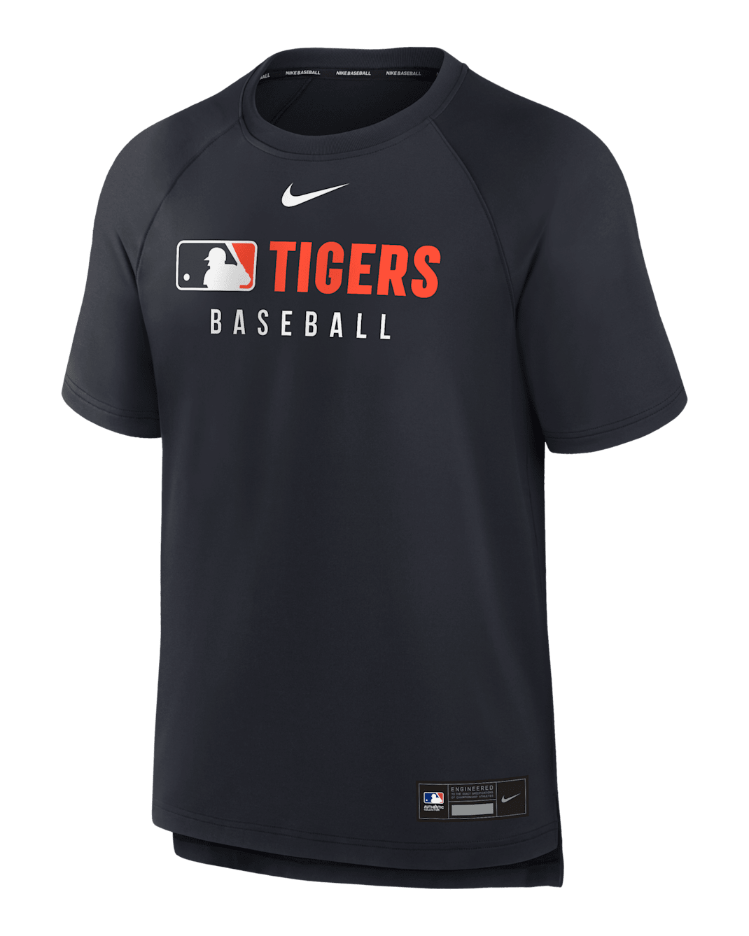 Detroit Tigers Authentic Collection Pregame Men's Nike Dri-FIT MLB T-Shirt - Navy