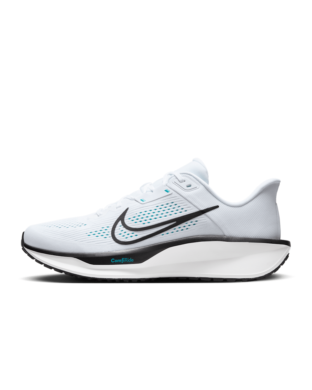 รองเท้าวิ่งโร้ดรันนิ่งผู้ชาย Nike Quest 6 - ขาว/Dusty Cactus/ดำ