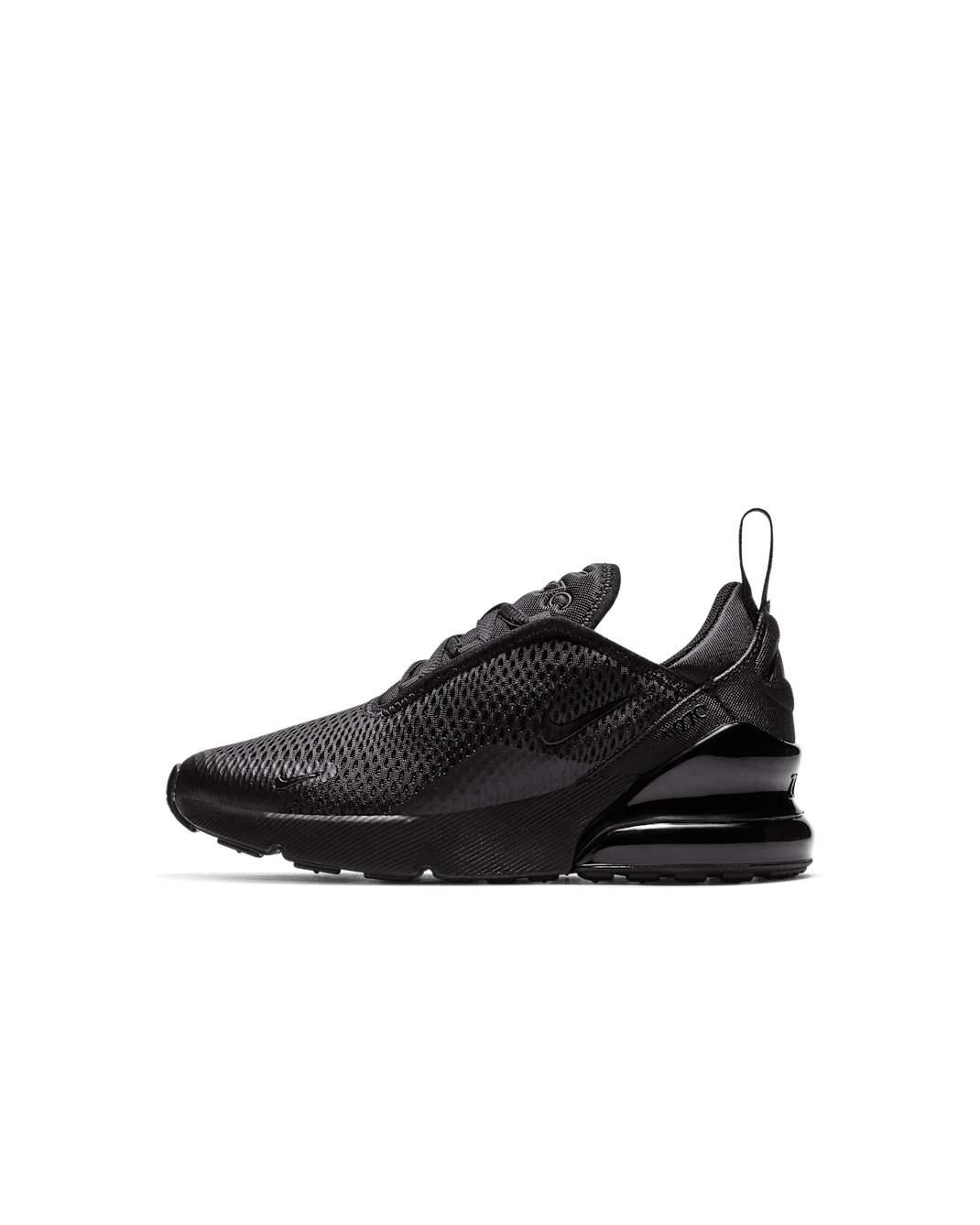 Nike Air Max 270 Younger Kids' Shoes - Black/Black/Black