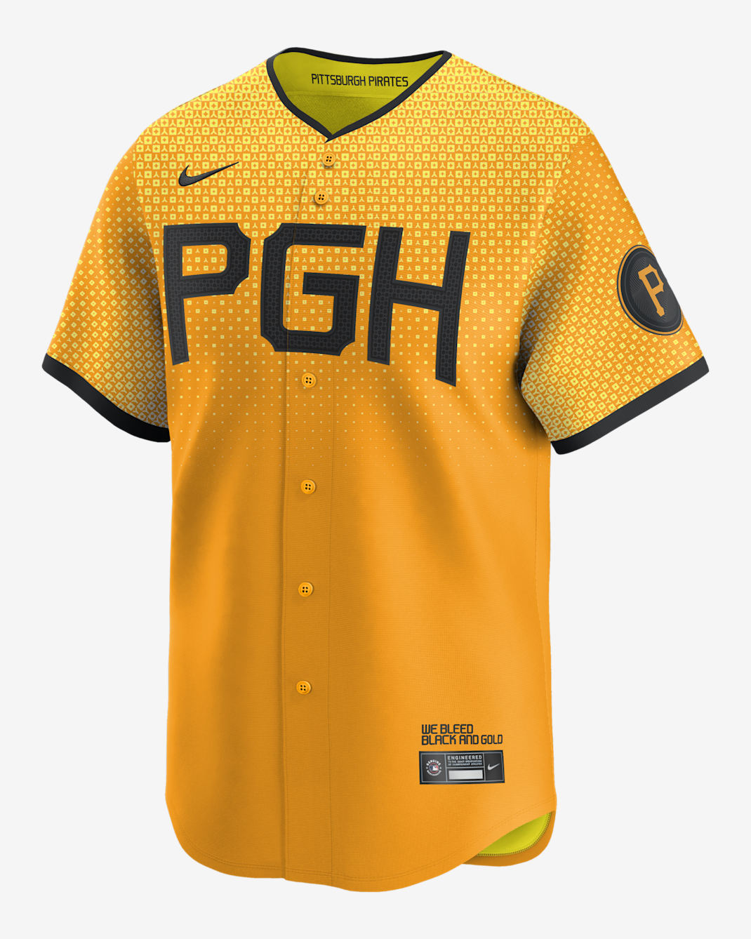 Ke'Bryan Hayes Pittsburgh Pirates City Connect Men's Nike Dri-FIT ADV MLB Limited Jersey - Yellow