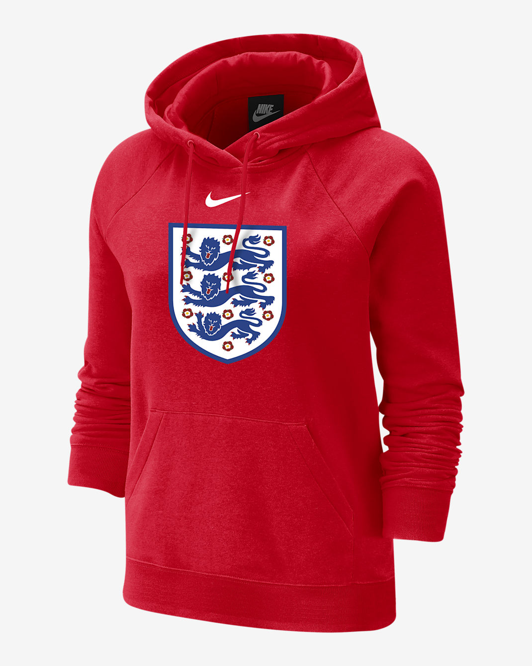 England Women's Varsity Fleece Hoodie - University Red