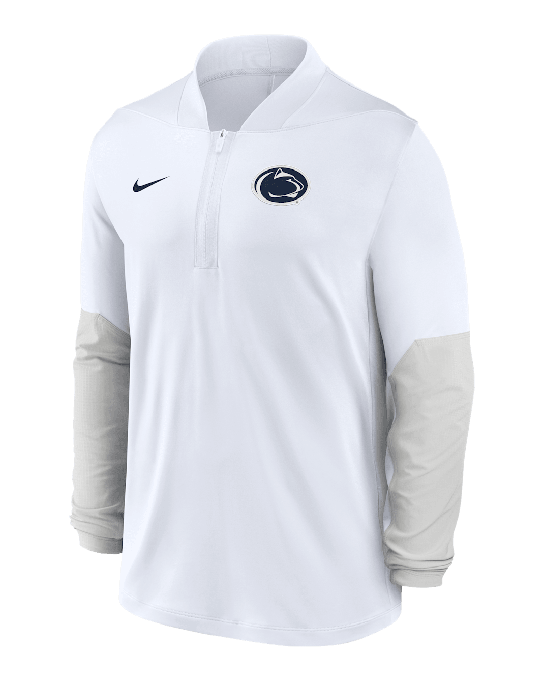 Penn State Men's Nike Dri-FIT College 1/2-Zip Top - White