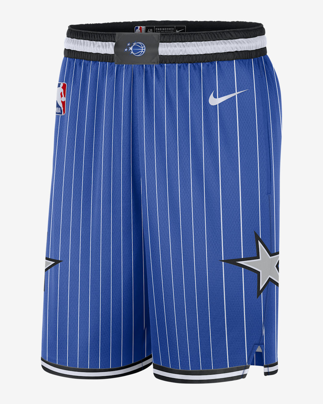 Shorts Nike Dri-FIT de la NBA Swingman para hombre Orlando Magic Icon Edition 2025/26 - Royal juego/Blanco