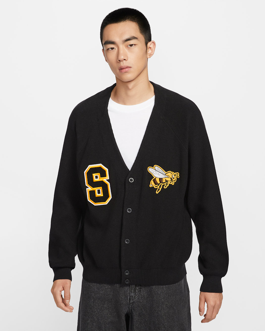Nike SB Skate Collegial Cardigan - Black