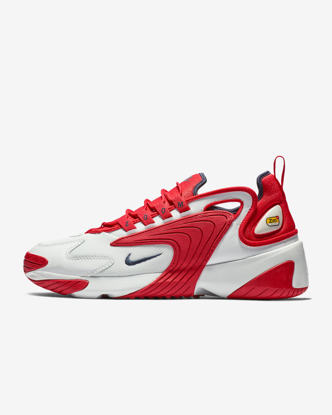 Nike Zoom 2K Men's Shoes - Off-White/University Red/Obsidian