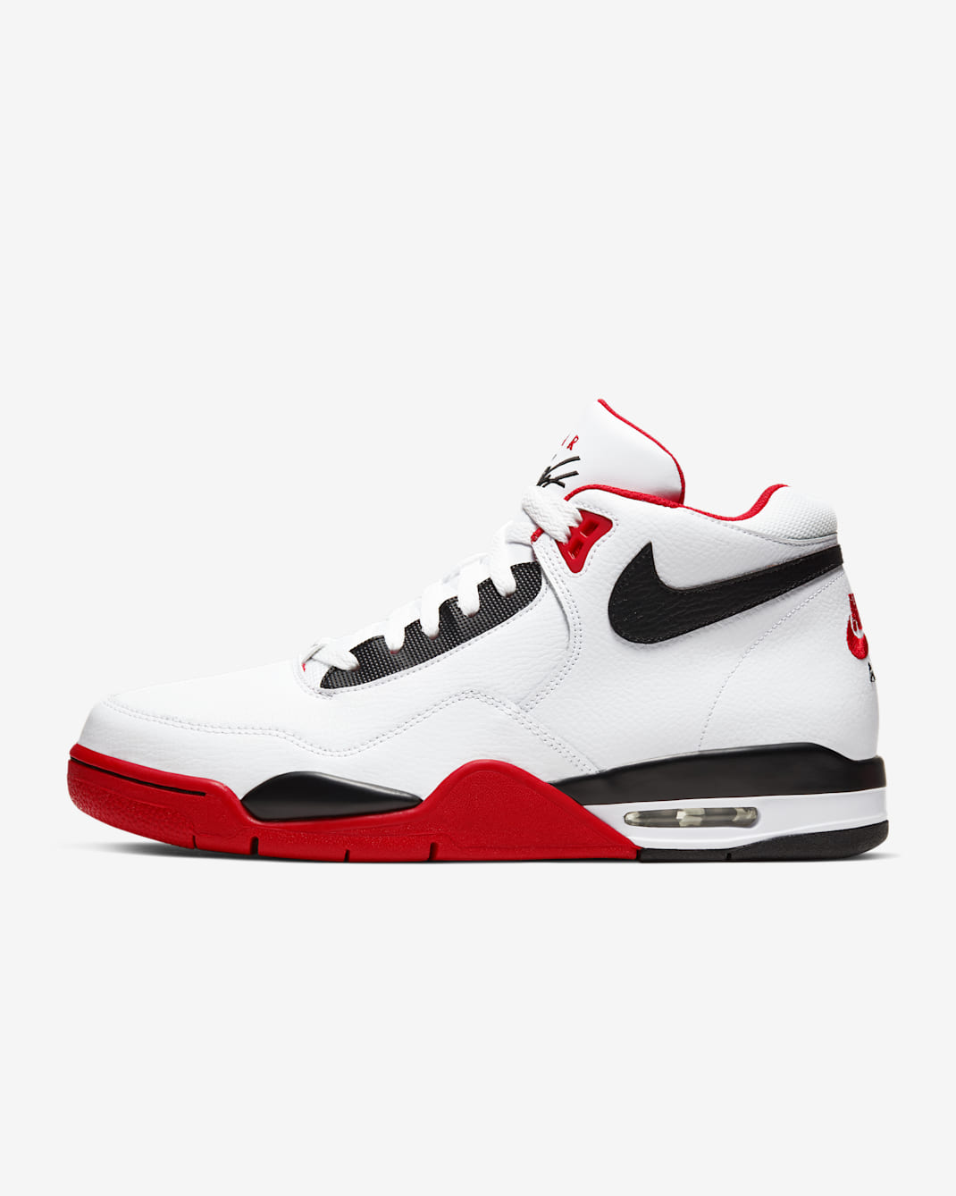 Nike Flight Legacy Men's Shoes - White/University Red/Black