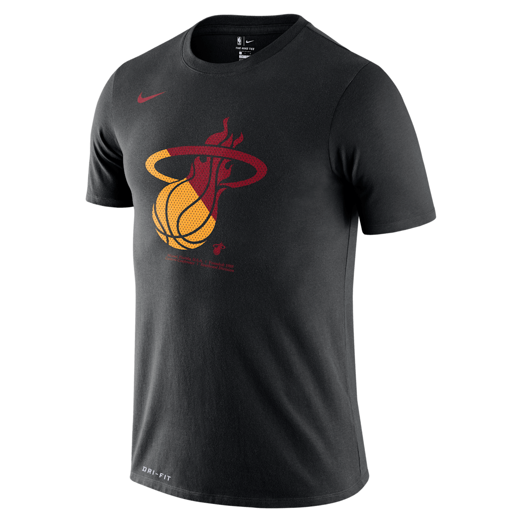 Miami Heat Nike Dri-FIT Men's NBA T-Shirt - Black