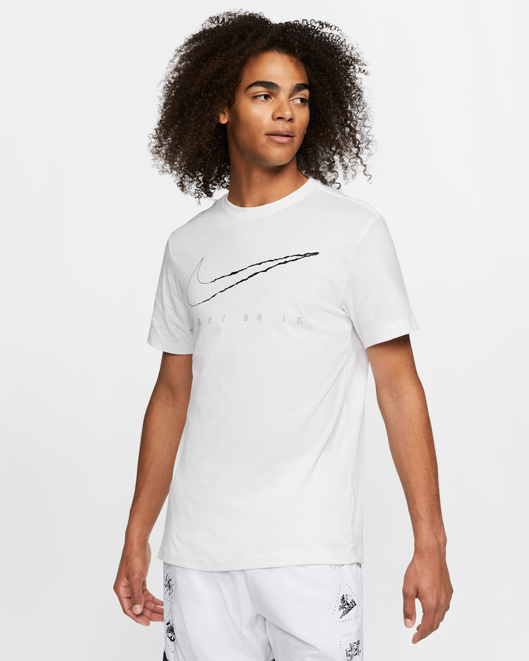 Nike Dri-FIT Men's Training T-Shirt - White