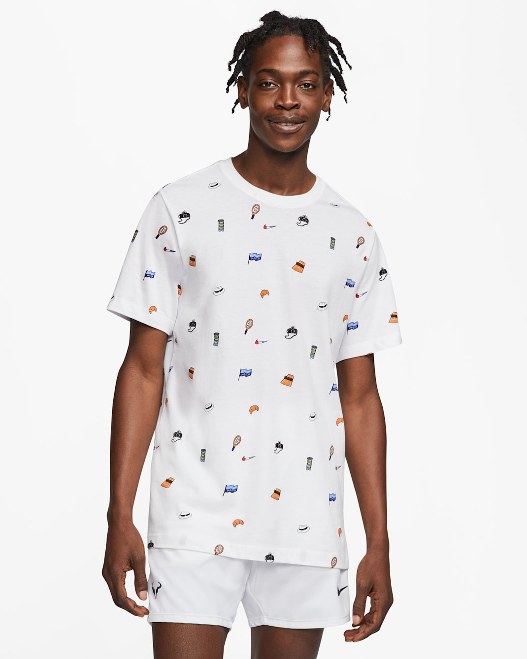 NikeCourt Men's Tennis T-Shirt - White