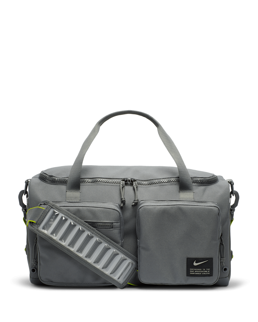 Nike Utility Power Training Duffel Bag (Small, 31L) - Iron Grey/Iron Grey/Enigma Stone