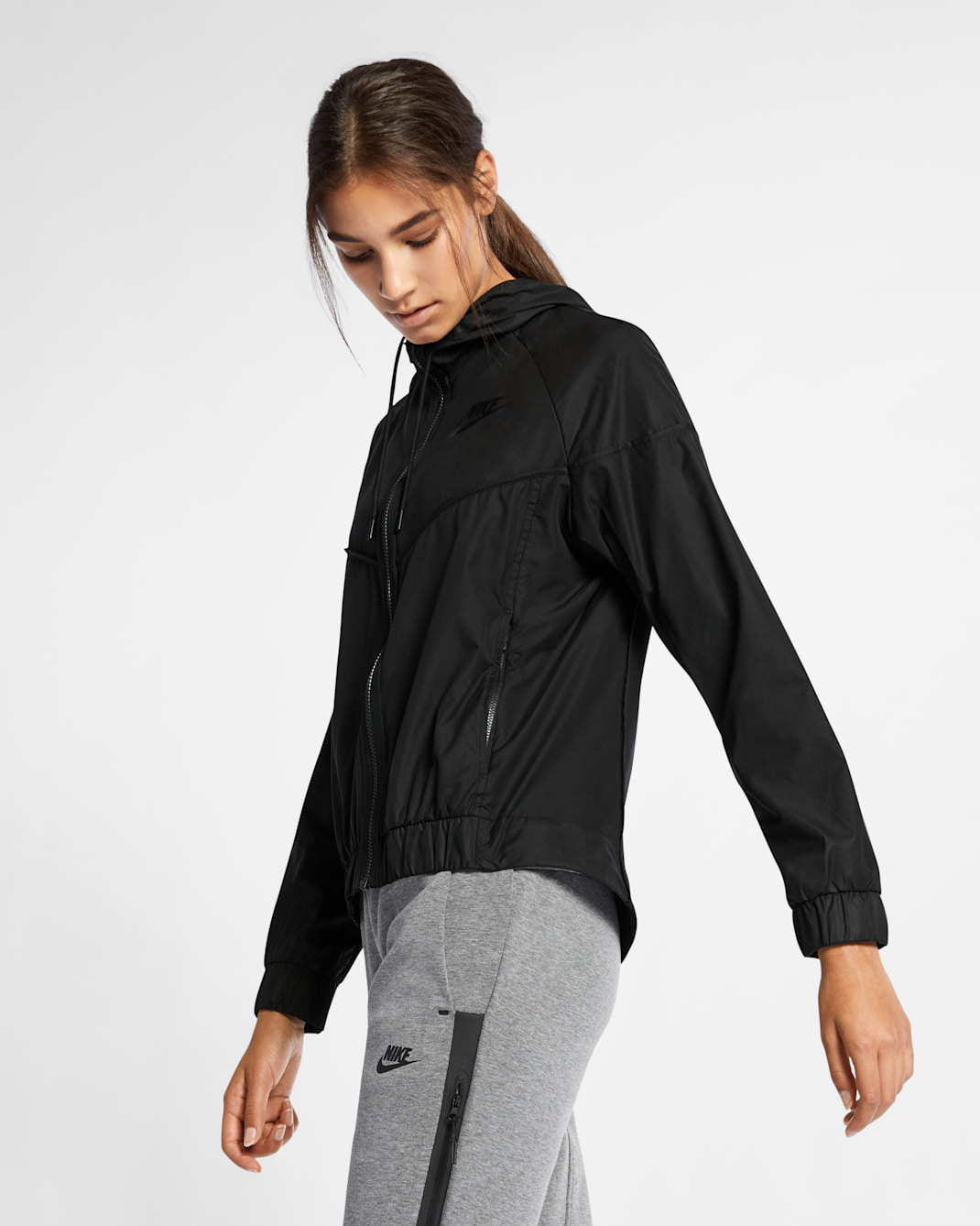 Nike Sportswear Windrunner Women's Woven Windbreaker - Black/Black/Black