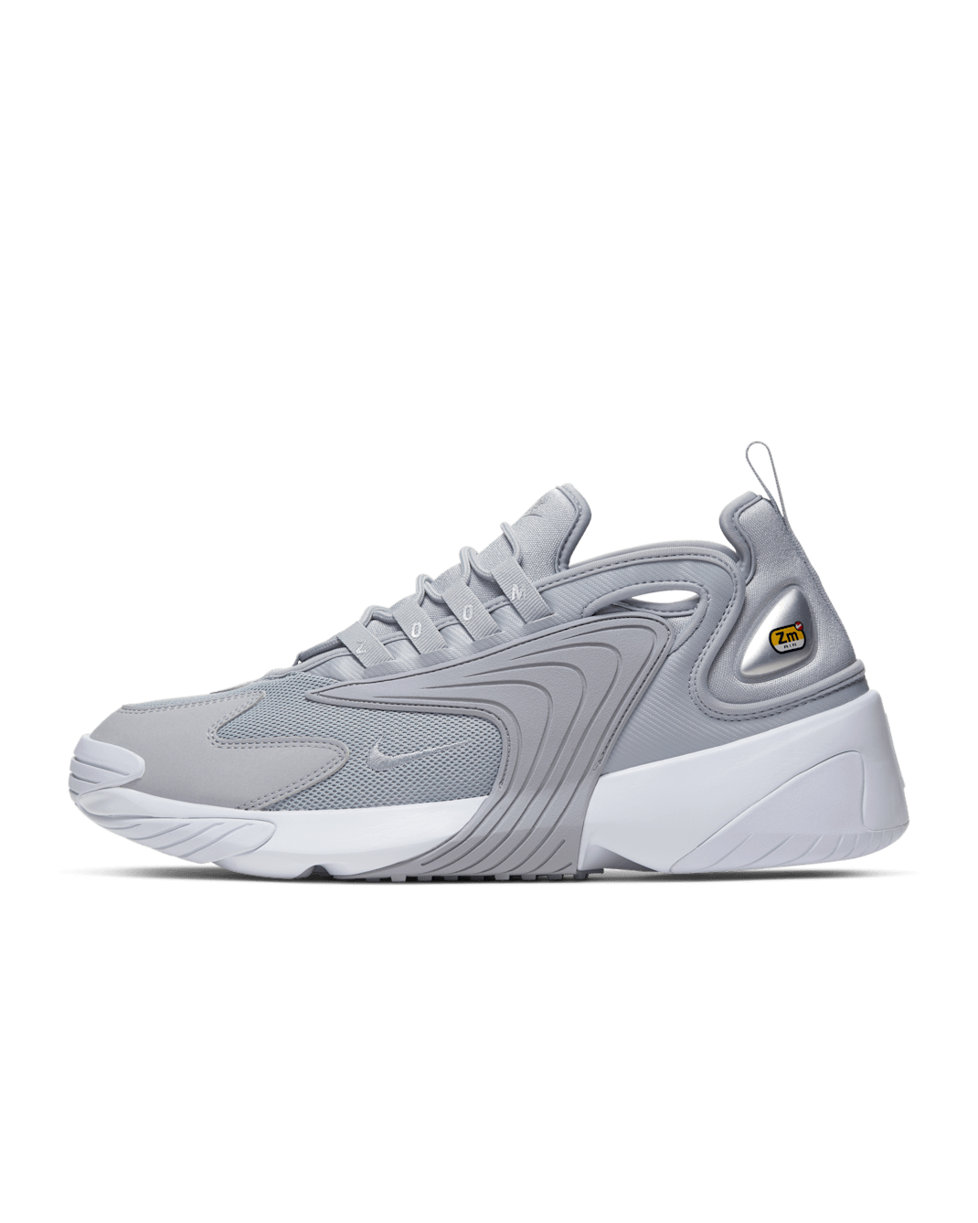 Buty męskie Nike Zoom 2K - Wolf Grey/Metallic Silver/Biel/Wolf Grey