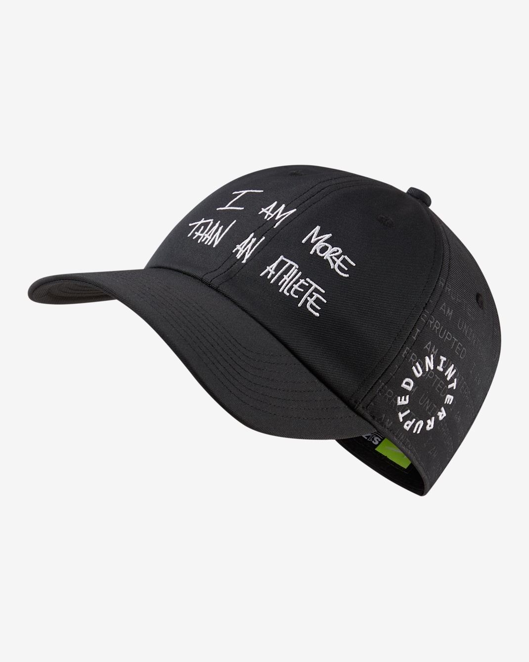 Nike Heritage86 "More Than An Athlete" Adjustable Hat - Black/White
