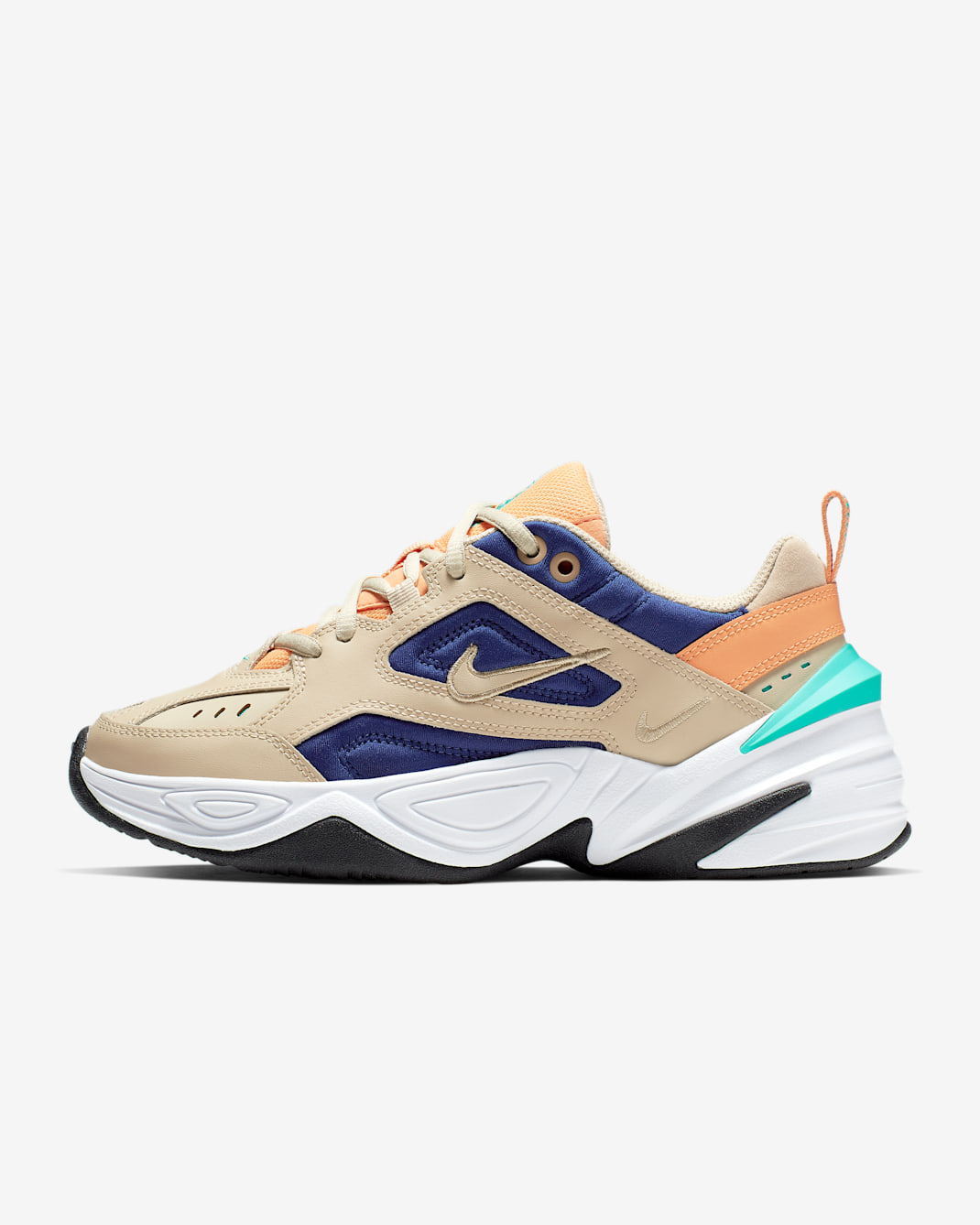Dámské boty Nike M2K Tekno - Desert Ore/Deep Royal Blue/Fuel Orange/Desert Ore