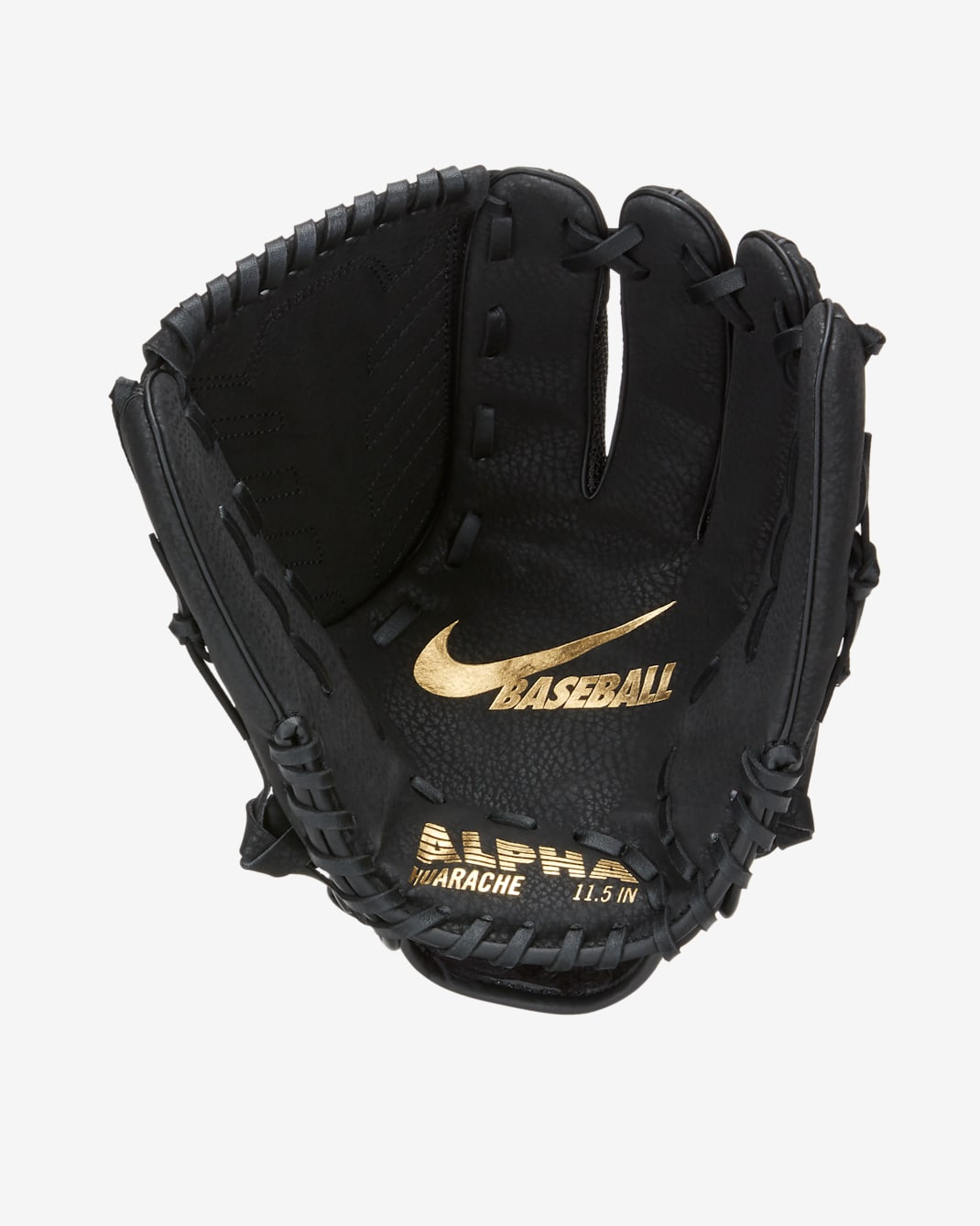 Nike Alpha Edge Kids' Baseball Fielding Glove - Black/Black