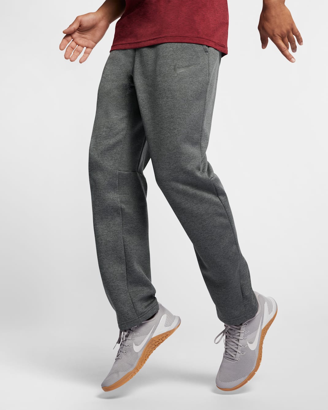 Nike Therma Men's Training Pants - Charcoal Heather/Black