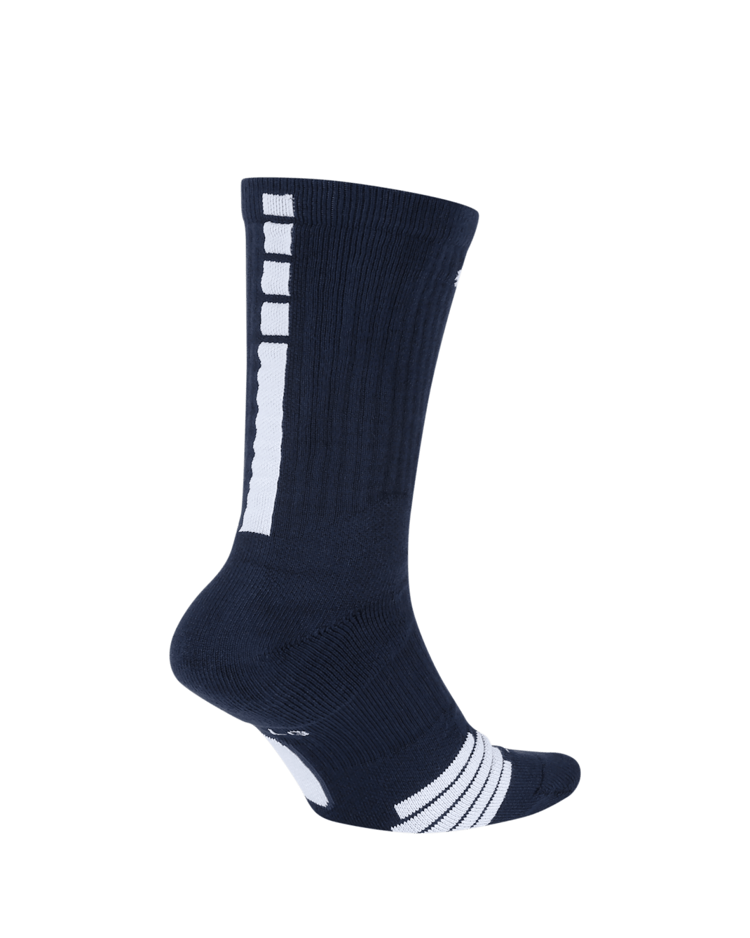 Nike Elite Crew Basketball Socks - Midnight Navy/White/White