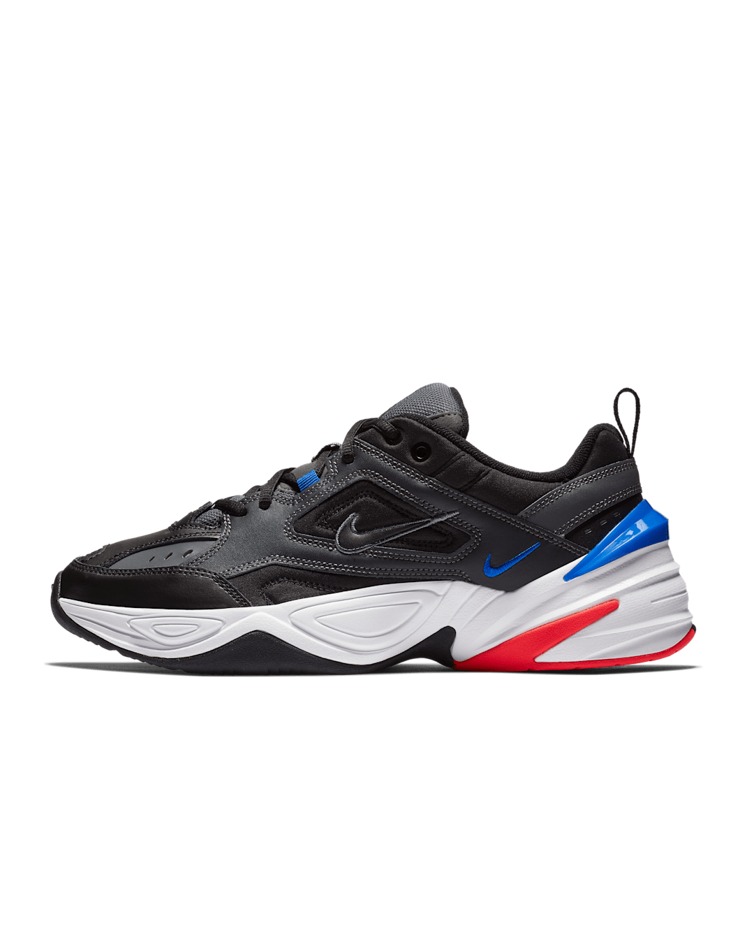 Nike M2K Tekno férficipő - Dark Grey/Baroque Brown/Racer Blue/Fekete