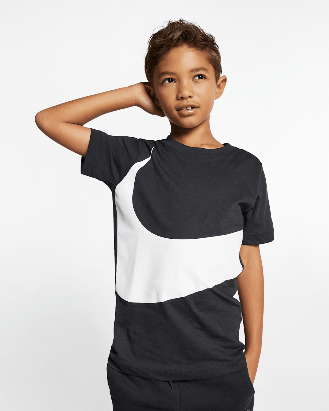 Nike Sportswear Older Kids' (Boys') T-Shirt - Black