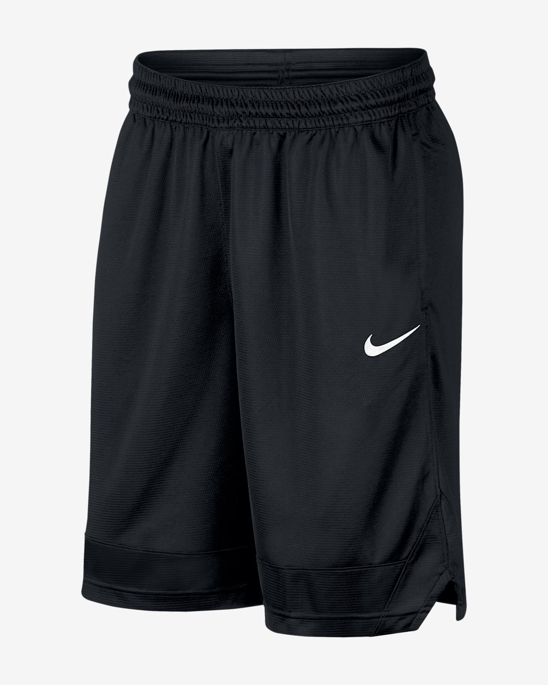 Shorts de básquetbol para hombre Nike Dri-FIT Icon - Negro/Negro/Blanco