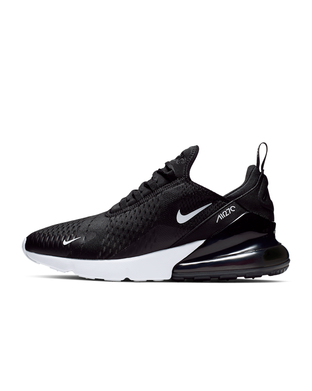Nike Air Max 270 Men's Shoes - Black/White/Solar Red/Anthracite