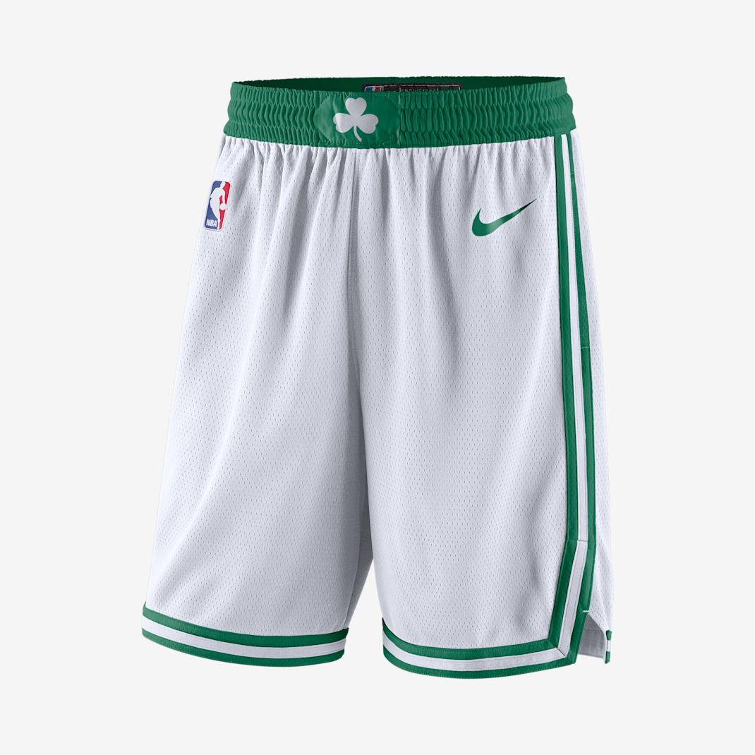 Shorts Boston Celtics Swingman Nike NBA - Uomo - Bianco/Clover/Clover