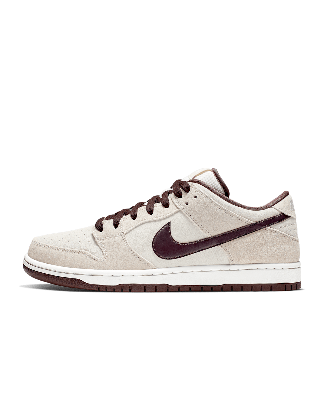 Nike SB Dunk Low Pro Skate Shoe - Desert Sand/Summit White/Mahogany