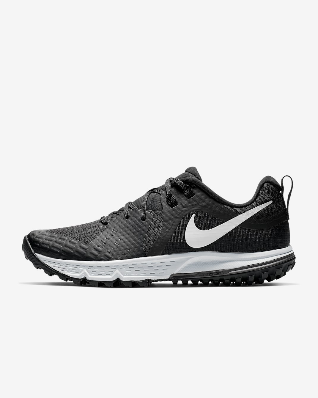 Nike Air Zoom Wildhorse 5 Women's Trail-Running Shoes - Black/Thunder Grey/Wolf Grey/Barely Grey